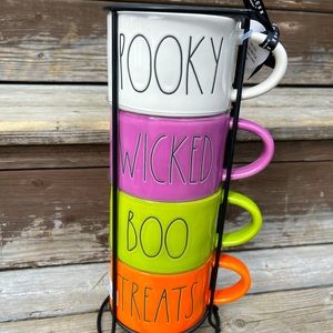 Rae Dunn Halloween Mug Stacker